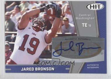 2009 SAGE Hit - Autographs - Silver #A91 - Jared Bronson