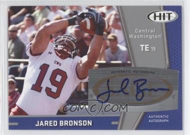 2009 SAGE Hit - Autographs - Silver #A91 - Jared Bronson