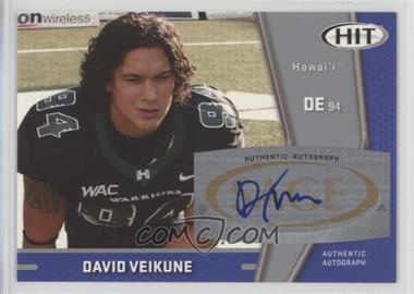 2009 SAGE Hit - Autographs - Silver #A94 - David Veikune