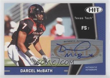 2009 SAGE Hit - Autographs #A107 - Darcel McBath