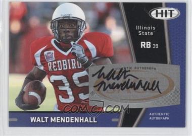 2009 SAGE Hit - Autographs #A108 - Walter Mendenhall