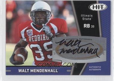 2009 SAGE Hit - Autographs #A108 - Walter Mendenhall