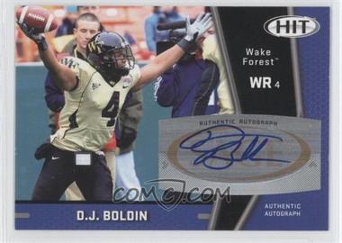 2009 SAGE Hit - Autographs #A4 - D.J. Boldin