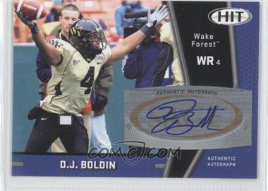 2009 SAGE Hit - Autographs #A4 - D.J. Boldin