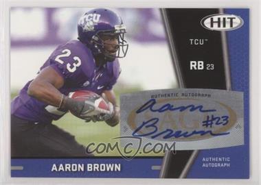 2009 SAGE Hit - Autographs #A62 - Aaron Brown