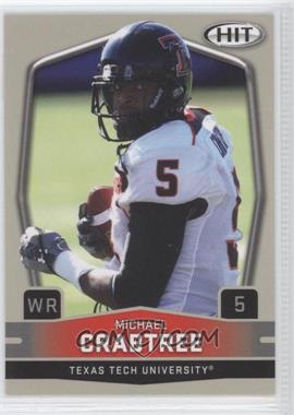 2009 SAGE Hit - [Base] - Glossy #5.1 - Michael Crabtree (Arms Down)