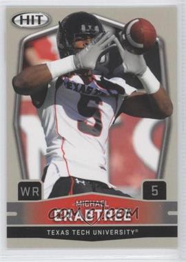 2009 SAGE Hit - [Base] - Glossy #5.1 - Michael Crabtree (Arms Down)