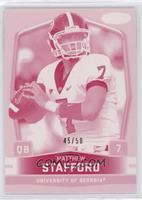 Matthew Stafford #/50