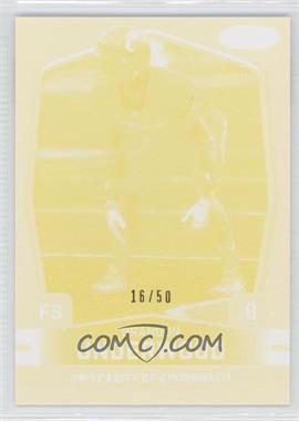 2009 SAGE Hit - [Base] - Make Ready Yellow #MR-44 - Brandon Underwood /50