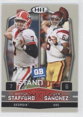 2009 SAGE Hit - [Base] #52 - Standouts - Matthew Stafford, Mark Sanchez