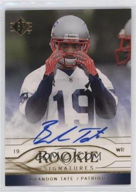 2009 SP - Rookie Signatures #RS-BT - Brandon Tate