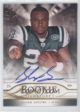 2009 SP - Rookie Signatures #RS-SG - Shonn Greene