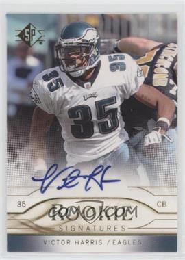 2009 SP - Rookie Signatures #RS-VH - Victor Harris