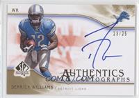 Derrick Williams #/25