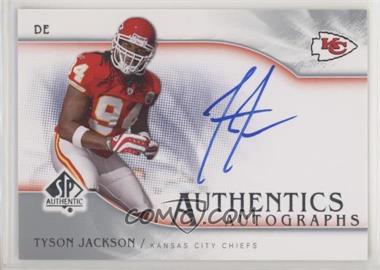 2009 SP Authentic - Authentics Autographs #SP-TJ - Tyson Jackson