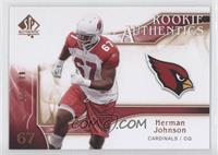 Rookie Authentics - Herman Johnson #/150