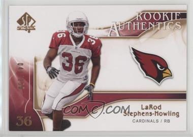 2009 SP Authentic - [Base] - Copper #203 - Rookie Authentics - LaRod Stephens-Howling /150