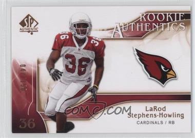 2009 SP Authentic - [Base] - Copper #203 - Rookie Authentics - LaRod Stephens-Howling /150