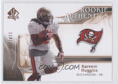2009 SP Authentic - [Base] - Copper #237 - Rookie Authentics - Kareem Huggins /150
