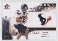 Rookie Authentics - James Casey #/150