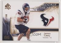 Rookie Authentics - James Casey [EX to NM] #/150