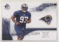 Rookie Authentics - Dorell Scott #/150