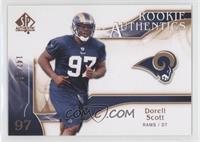 Rookie Authentics - Dorell Scott #/150