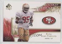 Rookie Authentics - Ricky Jean-Francois #/50