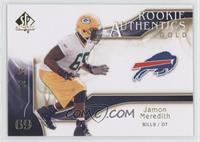 Rookie Authentics - Jamon Meredith #/50