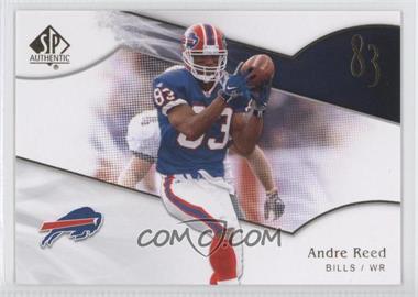 2009 SP Authentic - [Base] #124 - Andre Reed