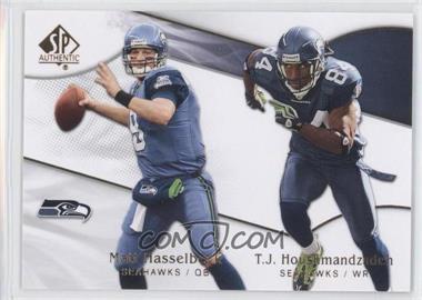 2009 SP Authentic - [Base] #142 - Matt Hasselbeck, T.J. Houshmandzadeh