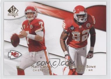 2009 SP Authentic - [Base] #145 - Dwayne Bowe, Matt Cassel