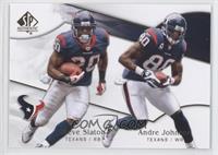 Andre Johnson, Steve Slaton