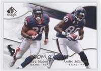 Andre Johnson, Steve Slaton