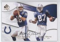 Reggie Wayne, Peyton Manning