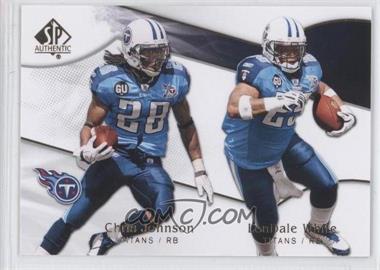 2009 SP Authentic - [Base] #165 - Chris Johnson, LenDale White