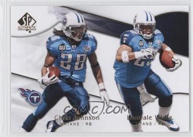 2009 SP Authentic - [Base] #165 - Chris Johnson, LenDale White