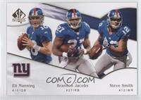 Steve Smith, Brandon Jacobs, Eli Manning