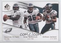 Donovan McNabb, DeSean Jackson, Brian Westbrook