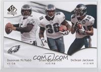 Donovan McNabb, DeSean Jackson, Brian Westbrook