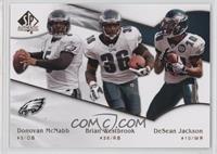 Donovan McNabb, DeSean Jackson, Brian Westbrook