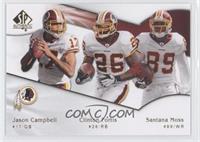 Clinton Portis, Jason Campbell, Santana Moss