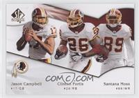 Clinton Portis, Jason Campbell, Santana Moss