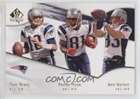 Tom Brady, Wes Welker, Randy Moss