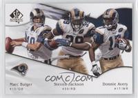 Steven Jackson, Marc Bulger, Donnie Avery