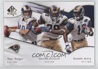 Steven Jackson, Marc Bulger, Donnie Avery