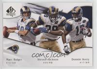 Steven Jackson, Marc Bulger, Donnie Avery