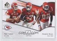 Matt Cassel, Larry Johnson, Dwayne Bowe