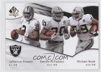 Darren McFadden, JaMarcus Russell, Michael Bush