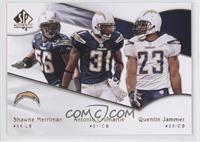 Antonio Cromartie, Quentin Jammer, Shawne Merriman